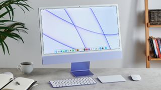 What an Apple iMac M4 (2024) would look like on a desk